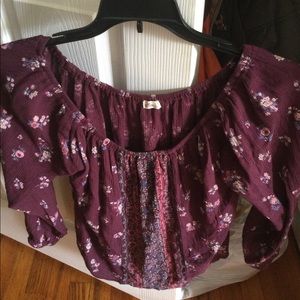 Hollister peasant top. Size small.